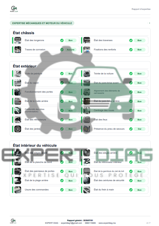 Apercu de la page 3 du rapport d expertise